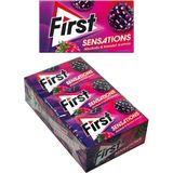 First Sensations Ahududu & Karadut Aromalı Sakız 27 gr - 1 Adet