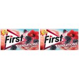 First Sensations Berry Hibisküs Aromalı Şekersiz Sakız 27 g (2 paketi)