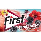 First Sensations Berry Hibisküs Aromalı Şekersiz Sakız 27 gr