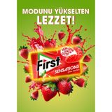 First Sensations Çilek Karamel Aromalı Sakız 12 x 27 G