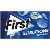 First Sensations Damla Sakızı Aromalı Şekersiz Sakız 27 gr 12 Adet Paket - 0,5 gr