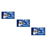 First Sensations Damla Sakızı Aromalı Şekersiz Tatlandırıcılı Sakız 3'lü Paket
