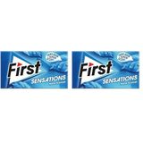First Sensations Keskin Nane Aromalı Sakız 27 gr 2li paket