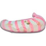 First Step Ananas Baskılı Varak Pembe Kız Çocuk Kaydırmaz Tabanlı Deniz AYAKKABISI-F-7018 - 20 cm