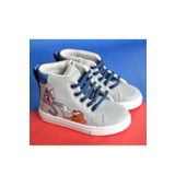 First Step -l-1129 Kedili Fermuarlı Erkek Çoçuk Spor Ayakkabı Gri