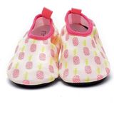 First Step Özel Kaydırmaz Tabanlı Havuz ve Deniz Ayakkabısı Ananas - Pembe