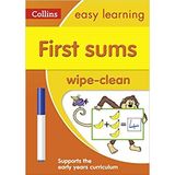First Sums Age 3@5 Wipe Clean Activity Book Reception Maths Home Learning and School Resources from the Publisher of Revision Practice Guides Activities Paperback 13 Mar 2017