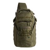 First Tactical Crosshatch Sling Sırt Çantası 19L, Askeri Sınıf, Taktik Omuz Askılı Go Çanta Erkekler ve Kadınlar için