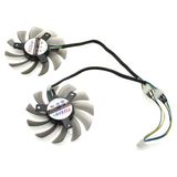 FirstD Sapphire 6930 7850 GTX 550 750 770 Ti Hd 7870 Ekran Kartı Soğutma Fanı