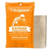 Firstguard Kaynak Battaniyesi, 850 gsm Fiberglas Kumaş, Ağır Hizmet Tipi, Kaynak ve Metal Kesme İşleri İçin CE EN-1869:2019 (1.20 m x 1.80 m)