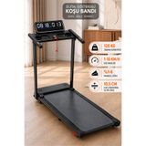 Fischer Katlanabilir Koşu Bandı - 120Kg Taşıma Kapasiteli Dijital Göstergeli Sessiz Koşu Bandı