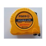 Fisco Çelik Metre Double-Lock 8 M/25 mm Dl (10 Adet) - Gri