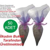 Fişek Görünümlü 50 Adet Lavanta Kesesi Için Dolu Mis Kokulu