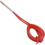 Fişek Isıtıcı Rezistans 7cm Boy-6mm KALINLIK-150 WATT-24V- 1metre Kablolu