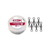 Fish Master Ikili Fırdöndü Inox Siyah Nikel 20 Adet 1.8 cm Uzunluk Dayanıklı Malzeme