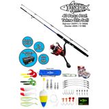 Fishack 40 Parca Profesyonel Tekne Olta Seti - 1.50Mt/3+1Bb