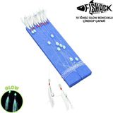 Fishack Çinekop Çapari Hazır Takımı - Fishack - On İğneli - Tüylü - Boncuklu - 1 Adet