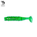 Fishack Silikon Kurt Yem - 1,5g 45mm - Fishack - 10 Adet - Yeşil - Karides Kokulu