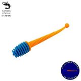 Fishack Silikon Kurt Yem - 2,1g 70MM - Fishack Wormix - 1 Adet - Mavi/turuncu - Karides Kokulu