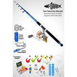 Fishack Tam Takım Kıyı Olta Seti - 300CM Kamış 30-60GR / 4000'LIK Suppeme Olta Makinesi - Taşıma Çantalı