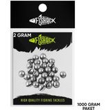 Fishack Yarma Kurşun - Kesikli Olta Kurşunu - 2 Gram (1 Kg) - 0