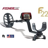 Fisher F22- 28CM Dd Başlık ile Define Dedektörü - F22-28DD