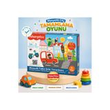 Fisher Kids Manyetik Tablet Şehir Tamamlama Oyunu 34 Parça – Eğitici Puzzle Tablet, Dikkat ve Zeka Geliştirici, 3+ Yaş Montessori Uyumlu Oyuncak