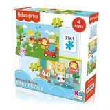 Fisher Price Baby Railway & Bedtime 2’si 1 Arada Puzzle