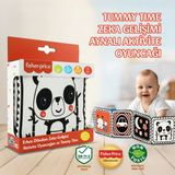 Fisher-Price Bebek Aktivite Kitabı Aynalı – Tummy Time Oyuncağı, Montesorri Duyusal ve Görsel Gelişim 0-3 Yaş - Siyah - Beyaz - Kırmızı