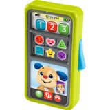 Fisher Price Bebek ve Yürümeye Başlayan Çocuk Oyuncakları Gülmek ve Öğrenmek 2'si 1 Arada Slayt 9+ Ay Bebekler İçin Işıklar ve Müzikli Akıllı Telefon Öğrenmek İçin