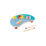 FISHER PRICE Fisher-Price Ahşap Müzik Keyfi 3 ahşap parçadan oluşan oyuncak perküsyon enstrümanları HXT91