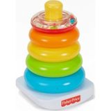 Fisher-Price Fisher Price Renkli Halkalar GKW59 Montessori Uyumlu Eğitici Bebek Oyuncağı İnce Motor Becerileri Geliştirir