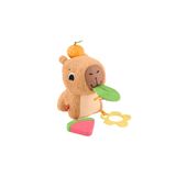 FISHER PRICE Fisher-Price® Yumuşak Kapibara Yenidoğanlar için dişliği, çıngırağı olan pelüş bebek oyuncağı HYR54