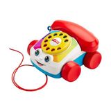 Fisher-Price Geveze Telefon 1 Parça Eğitici Oyuncak, ABS Malzeme ile Sürüklenebilir ve Eğlenceli