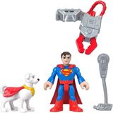 Fisher-Price Imaginext Dc Super Friends Aksiyon Figürü JDK90 - Superman - Renkli