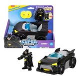 Fisher-Price Imaginext Dc Super Friends Metal Force Batmobile Oyuncak Araba, 3 Inç Batman Aksiyon Fi