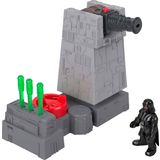 Fisher Price Imaginext Star Wars Oyuncakları Ölüm Yıldızı Taret Topu Darth Vader Metal Karakter Anahtarlı Çocuklar için 3+ Yaş