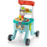 Fisher-Price JLM95 Fisher-Price Eğlen ve Öğren 4ü 1 Arada Alışveriş Sepeti Yürüteç