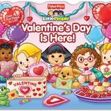 Fisher-Price Little People Valentine's Day is Here! (Lift-the-Flap) by Fisher-Price(TM), Reader's Digest (2012) Pappbilderbuch