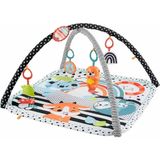 Fisher-Price Neşeli Hayvanlar 3'ü 1 Arada Jimnastik Merkezi HBP41 Renkli Oyun Mindere Sahip