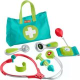 Fisher-Price Okul Öncesi Pretend Play Tıbbi Kit 7 Parçalı Doktor Çantası Giydirme Oyuncakları 3+ Yaş
