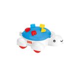 Fisher Price Oyuncak Tekerlekli Kaplumbağa Bultak, Eğitici, Renkli Şekiller