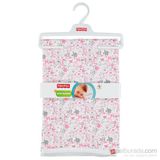 Fisher Price Sevimli Maymun Battaniye - Pembe - 80 x 80