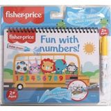 fisher-price Sihirli Boyama Kitabı Sayılar 0-4 Yaş İçin Su Bazlı Renkli Eğlenceli Etkinlik