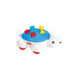 FISHER PRICE Tekerlekli Kaplumbağa Bul Tak Oyuncak Mavi-Beyaz