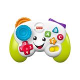 Fisher-Price Türkçe dil desteğiyle 6 ay ve üzeri bebekler ve yürüme çağındaki çocuklar için ışıklı ve şarkılar içeren Eğlen ve Öğren Eğitici Oyun Kumandası, yeşil renkli oyun konsolu oyuncağı, HXB64