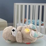Fisher Price Uyku Arkadaşı Su Samuru 4 Adet Rahatlatıcı Işık ve Müzik Özellikli