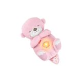 FISHER PRICE Uyku Arkadaşı Su Samuru Pembe, Nefes Alıp Veren Pelüş Bebek Oyuncağı JLJ33 PRA-13687122-1352