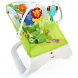 Fisher-Price Yağmur Ormanı Modern Anakucağı Sakinleştirici Titreşimler CJJ79 - Beyaz