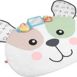 Fisher-Price Yenidoğanlar için karın üstünde oynama oyuncağı, Sevimli Köpekçik Büyük Oyun Minderi ve duyusal gelişim aktiviteleri, HYR51